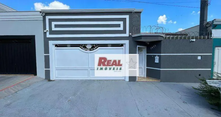 Casa com 3 dormitórios para alugar, 220 m² por r$ 3.624,73/mês - jardim brasília - araçatuba/sp