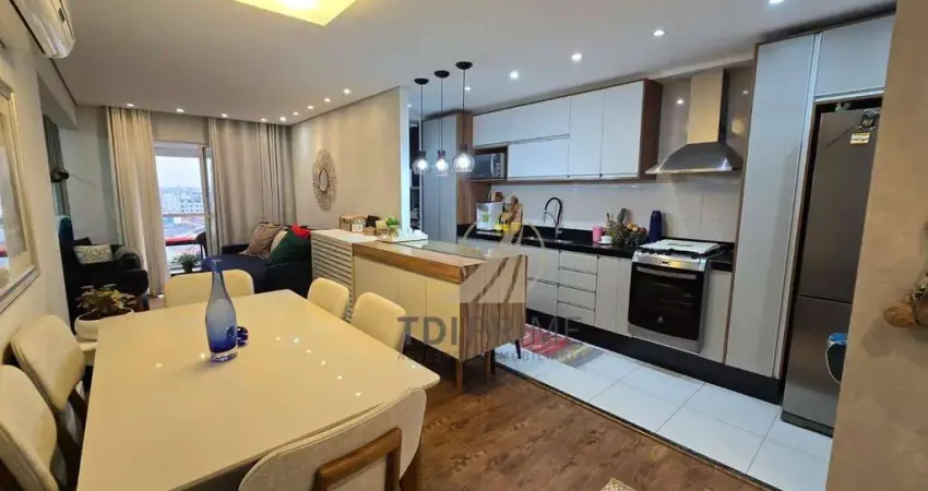 Apartamento no condomínio rio 335 com 2 dormitórios 80 m² - osvaldo cruz - são caetano do sul/sp