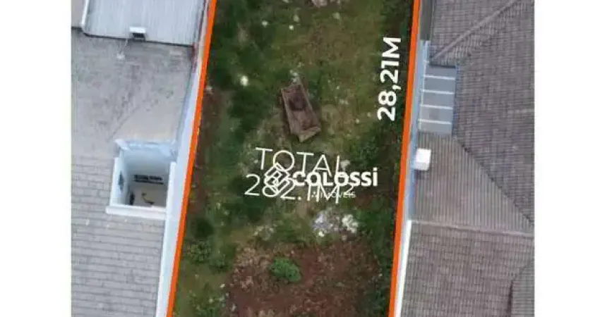 Terreno à venda, 282 m² por r$ 200.000,00 - boqueirão - guarapuava/pr