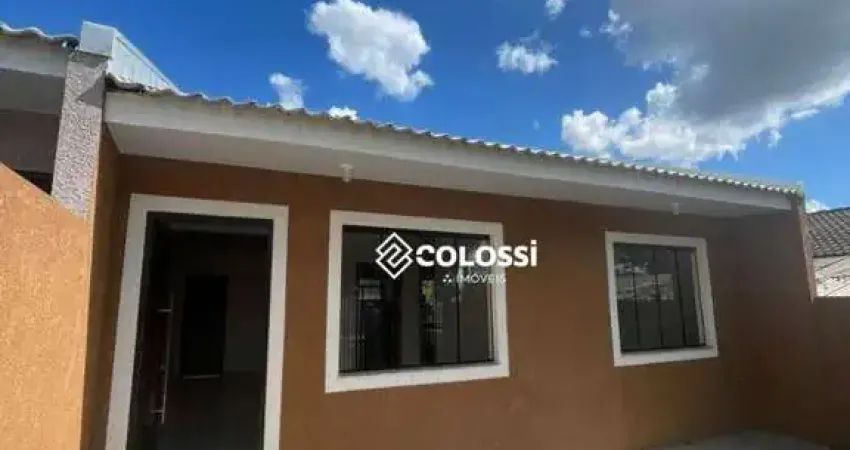 Casa com 2 dormitórios à venda, 53 m² por r$ 295.000,00 - vila bela - guarapuava/pr
