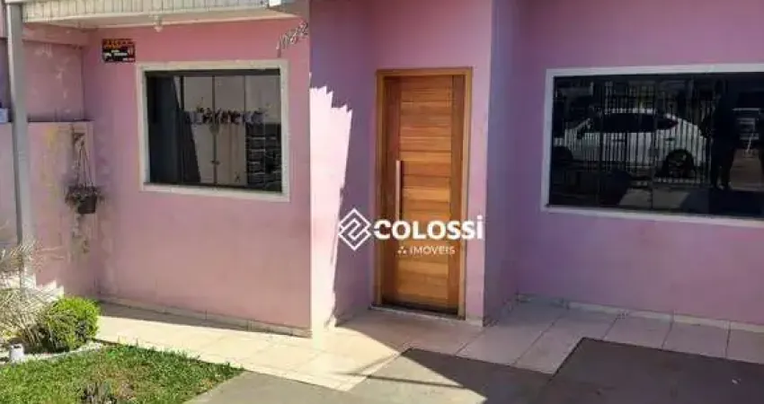 Casa com 2 dormitórios à venda, 60 m² por r$ 265.000 - vila bela - guarapuava/pr