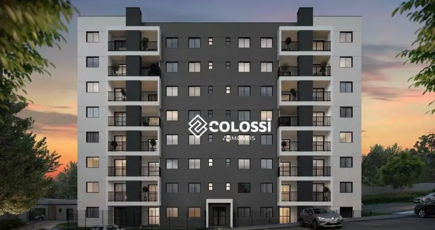 Apartamento com 2 dormitórios à venda por r$ 292.800,00 - cidade dos lagos - guarapuava/pr