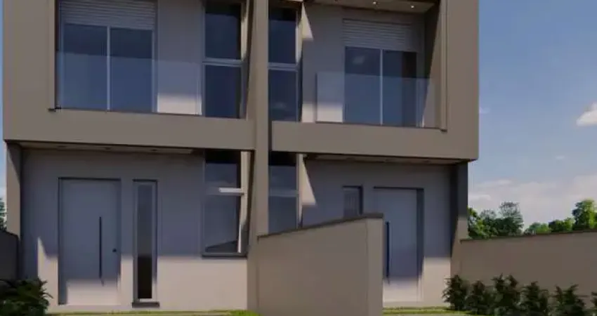 Sobrado à venda em gravataí, rincão da madalena, com 2 quartos, com 65 m²