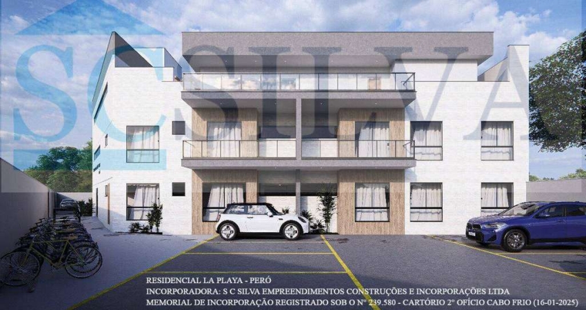 Apartamento dois quartos à venda no bairro Peró (em construção)
