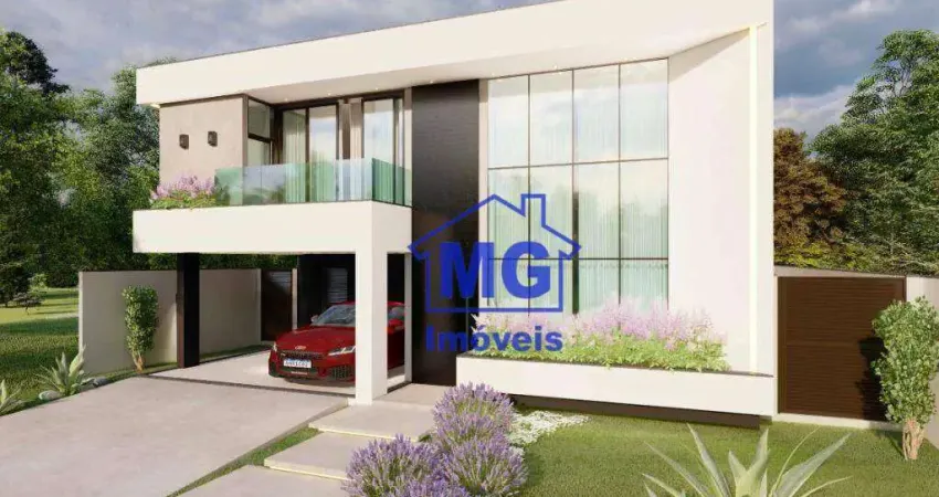 Casa com 3 dormitórios à venda, 206 m² - alphaville - rio das ostras/rj