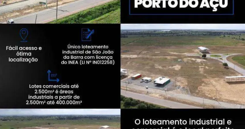 Terreno à venda no Açu, São João da Barra 