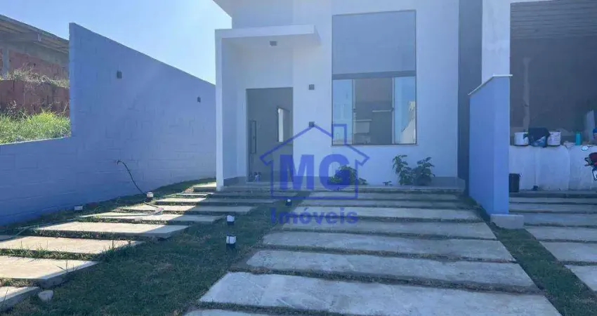 Casa com 2 dormitórios à venda, 65 m² - mar do norte - rio das ostras/rj