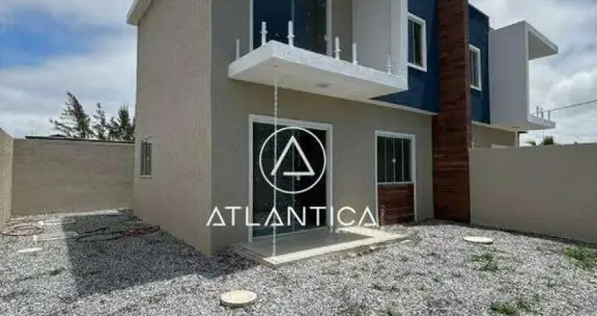 Casa com 2 dormitórios à venda, 82 m² por r$ 350.000,00 - enseada das gaivotas - rio das ostras/rj