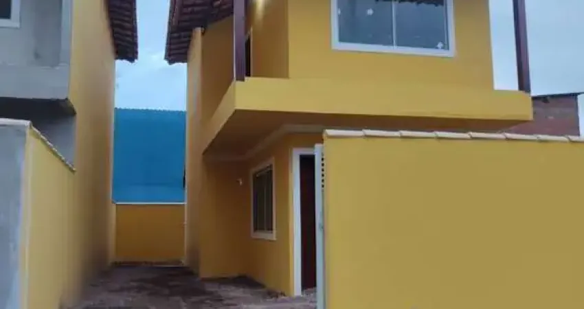 Atlântica imóveis tem excelente casa com 2 dormitórios à venda, 93 m² por r$ 350.000,00 - cidade praiana - rio das ostras/rj