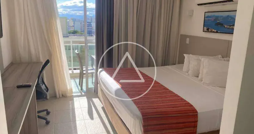 Flat mobiliado à venda em Imbetiba, Macaé – R$ 185.000 | Atlântica Imóveis