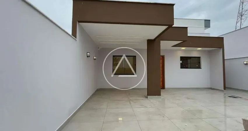 Casa Linear Moderna com Suíte e Jardim de Inverno – R$ 415.000 – Vale das Palmeiras - Macaé.