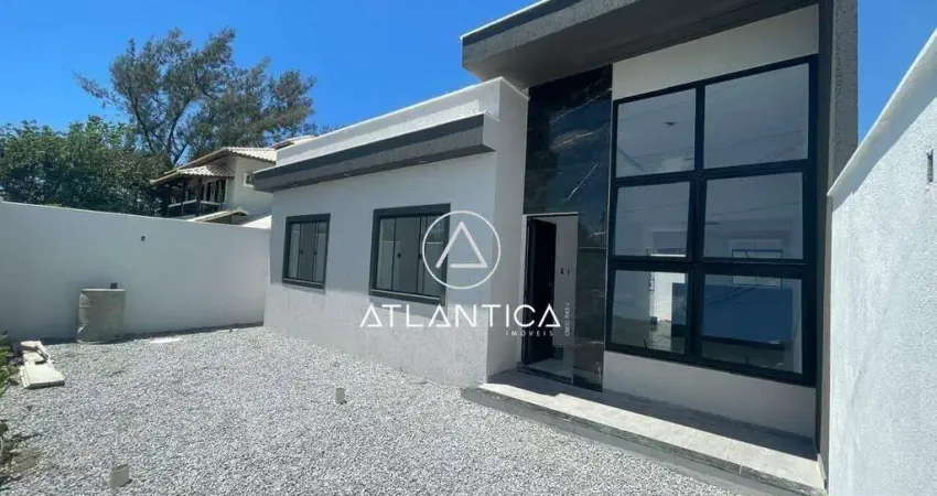 Atlântica imóveis tem excelente casa à venda, por r$ 480.000,00 - rio das ostras/ rj