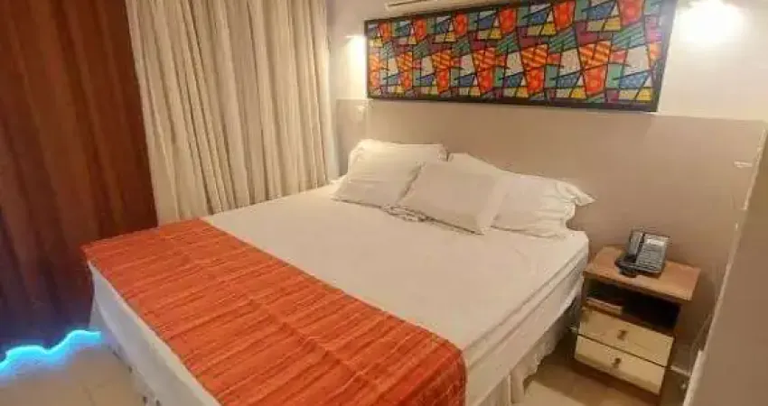 Atlântica imóveis oferece excelente flat com 1 dormitório, 28 m² - venda por r$ 220.000,00 - imbetiba - macaé/rj.