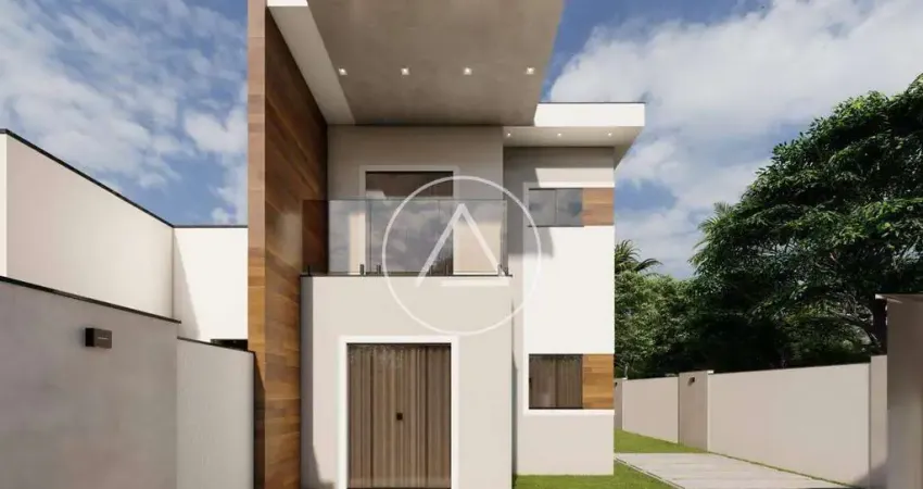 Atlântica imóveis tem excelente casa duplex à venda, por R$ 430.000,00