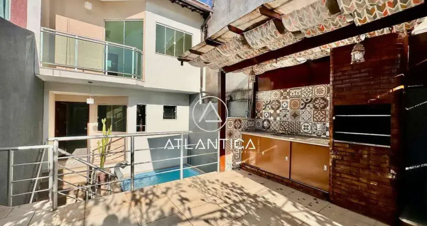 Atlântica Imóveis tem excelente Casa à venda no Jardim Vitória, Macaé/RJ – Conforto, lazer e eficiência para sua família.