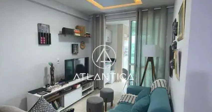 Atlântica imóveis tem excelente apartamento com vista pra o mar à venda na praia campista, macaé/rj.