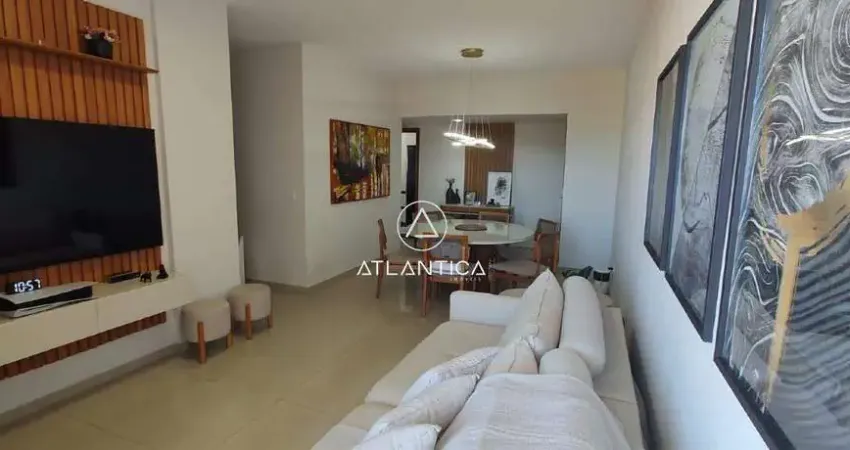 Atlântica Imóveis tem excelente apartamento a venda com Conforto, vista e localização no mesmo endereço – 3 quartos (1 suíte), 102m² - R$620.000,00