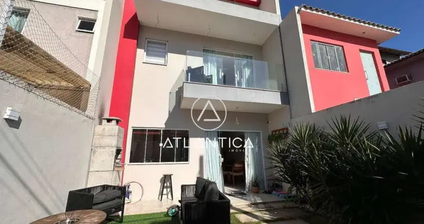 Atlântica imóveis tem excelente casa à venda no novo horizonte, macaé/rj por r$ 780.000,00.
