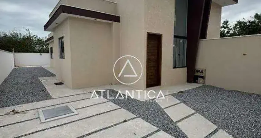 Atlântica imóveis tem excelente casa à venda, por r$ 410.000,00 - rio das ostras/ rj