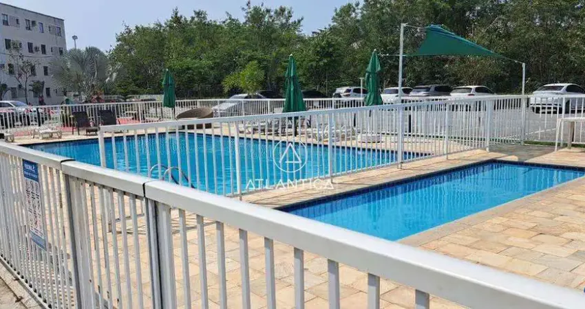 Atlântica imóveis tem excelente apartamento á venda, por r$ 250.000,00 - rio das ostras/ rj