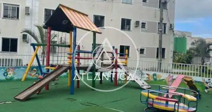 Atlântica imóveis tem excelente apartamento à venda, por r$ 200.000,00 - rio das ostras/ rj