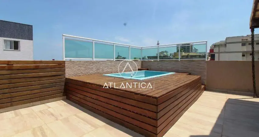 Atlântica imóveis tem excelente cobertura exclusiva para locação na riviera fluminense, macaé/rj.