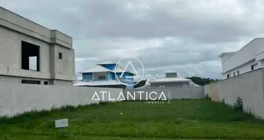 Terreno em condomínio fechado à venda no Extensão do Bosque, Rio das Ostras 