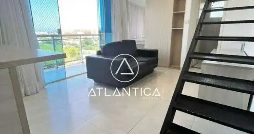 Atlântica imóveis tem excelente cobertura à venda no condomínio atlantic blue no alto da glória, macaé/rj.