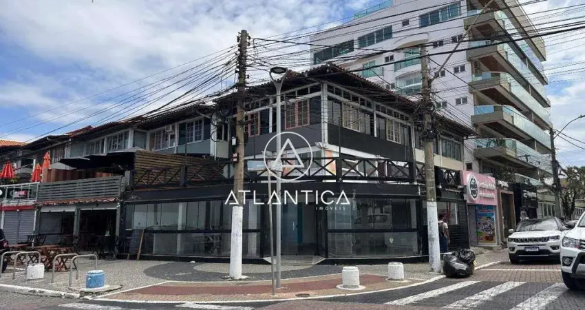 Atlântica imóveis tem excelente oportunidade no coração dos cavaleiros, macaé/rj - ponto comercial frente mar.