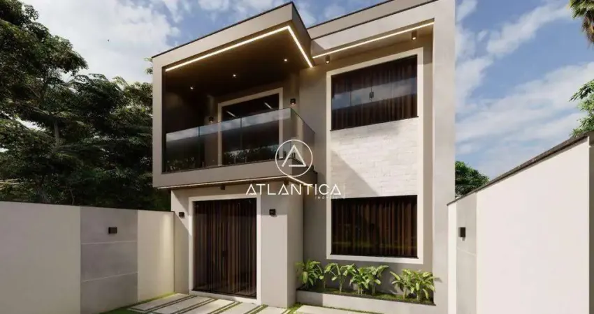 Atlântica imóveis tem excelente casa à venda, por r$600.000,00