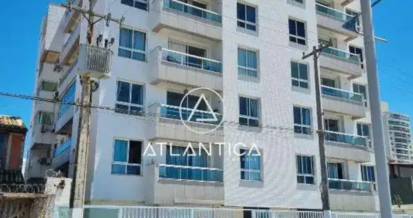 Atlântica imóveis tem excelente apartamento para locação com vista para o mar nos cavaleiros, macaé/rj.