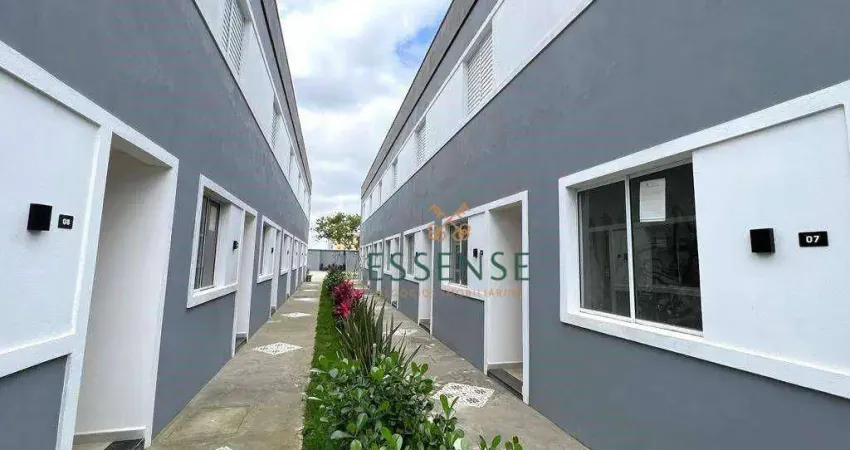 Sobrado à venda de 66m² no villagio resedas i em mogi das cruzes/sp: 02 dormitórios