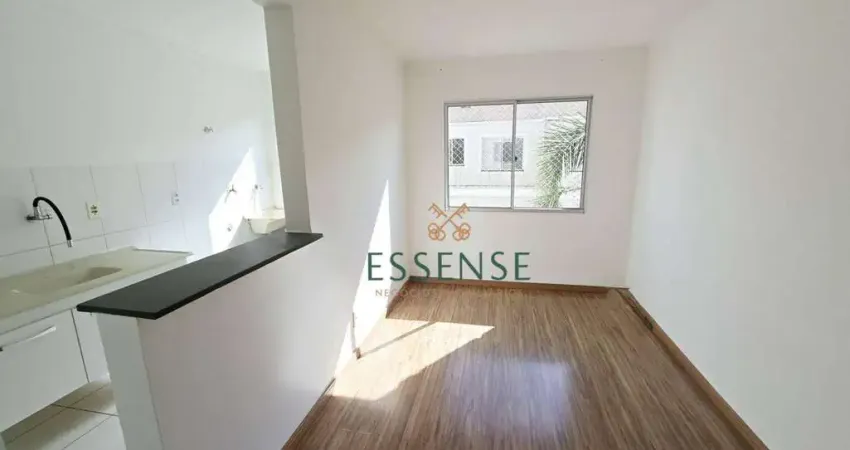 Apartamento à Venda de 47m² no Condomínio Parque Suécia na Vila Urupês Suzano/SP: 02 dormitórios