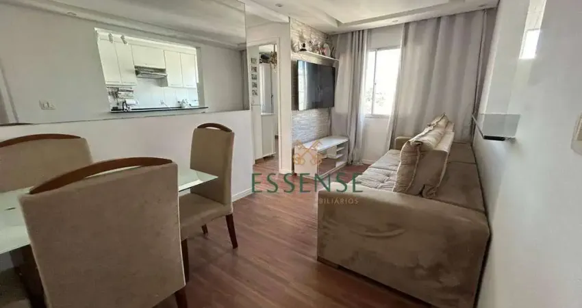 Apartamento à Venda de 42 m² no Condomínio Parque Solene na Vila Urupês em Suzano/SP: 02 dormitórios