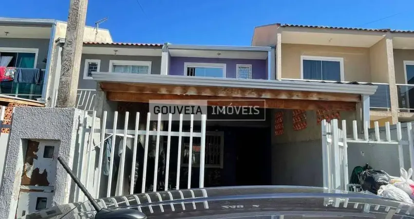 Sobrado com 2 Dormitórios, 65,60 m², à venda por R$ 370.000 - Cidade Industrial, Curitiba (PR)