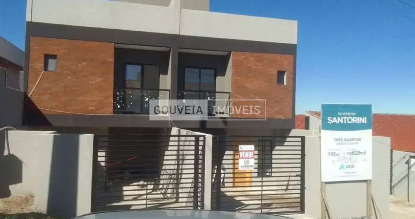 Sobrado 3 Dormitórios, 1 Suíte, de 141 a 148,84 m², à venda a partir de R$ 629.000 - Xaxim, Curitiba (PR)