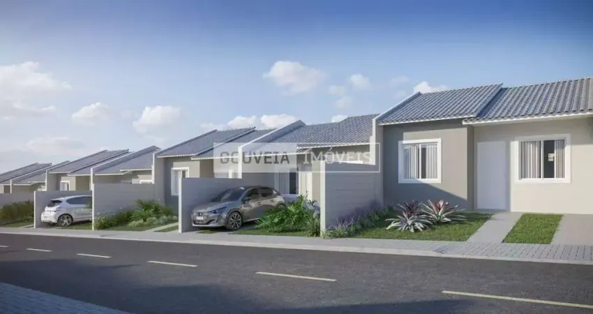 Entrega | Março/2027 - Casa 2 Dormitórios, 42 m², à venda por R$ 239.263 - Iguaçu, Fazenda Rio Grande (PR)