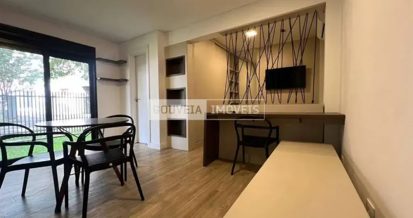 Studio garden com 1 dormitório, 27 m², à venda por r$ 380.000 - água verde, curitiba (pr)