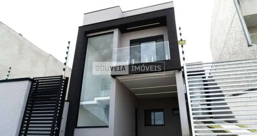 Sobrado com 3 dormitórios, 1 suíte, 122 m², à venda por r$ 739.000 - xaxim, curitiba (pr)
