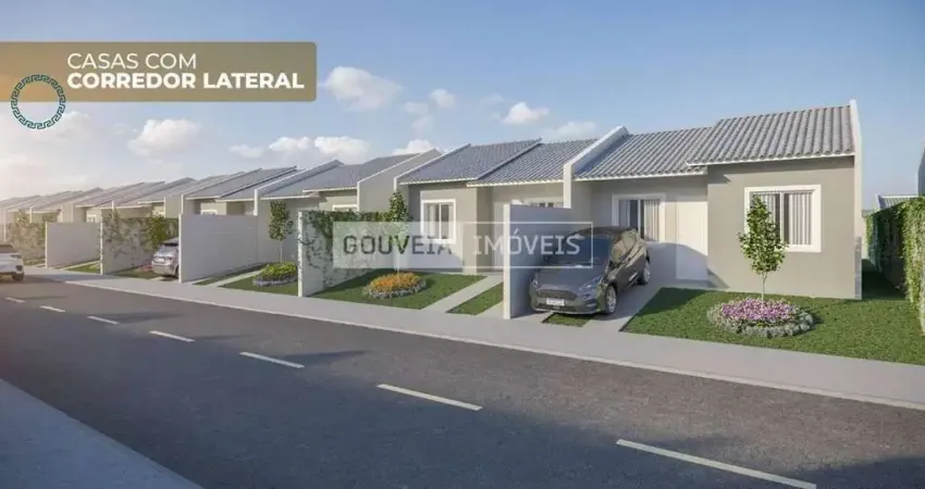 Última unidade! casa 2 quartos, 51,12 m² por r$304.287,69 – campo largo da roseira, sjp