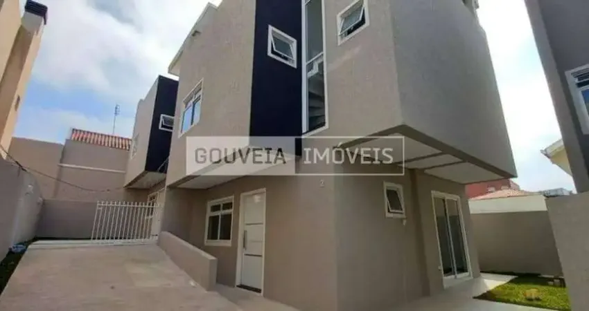 Sobrado com 3 dormitórios, 1 suíte, com 120 m² + terraço de 37m² à venda por r$ 660.000,00 no xaxim - curitiba (pr)