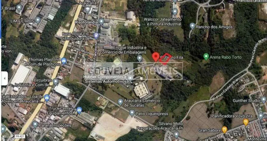 Área com 23.000 m², à venda por r$ 8.510.000 - thomaz coelho, araucária (pr)