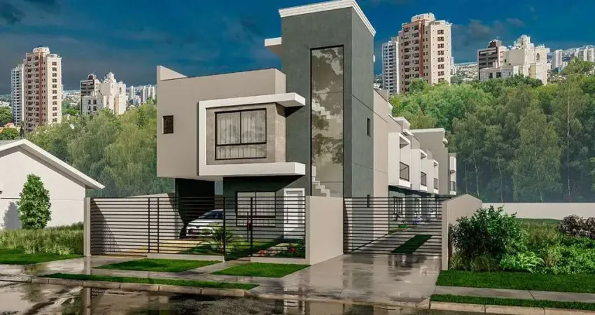 Sobrado 3 dormitórios, 1 suíte, 122 m², à venda por r$ 670.000 - uberaba, curitiba (pr)
