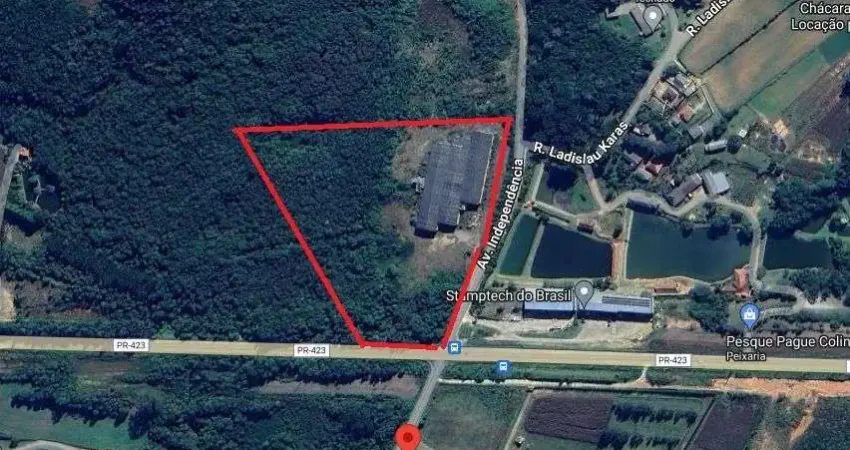 Barracão com 5.581 m², à venda por r$ 9.000.000 - costeira, araucária (pr)