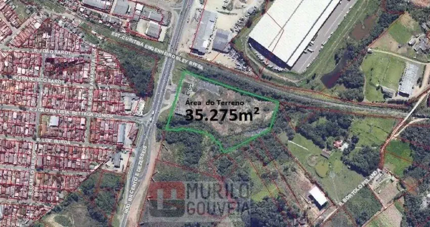 Área com 35.275 m², à venda por r$ 40.000.000 - tatuquara, curitiba (pr) - zs-2
