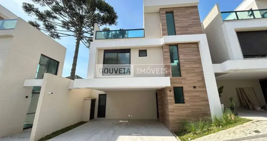 Sobrado 3 dormitórios, 1 suíte a venda a partir de r$ 1.300.000 santa felicidade - curitiba (pr)