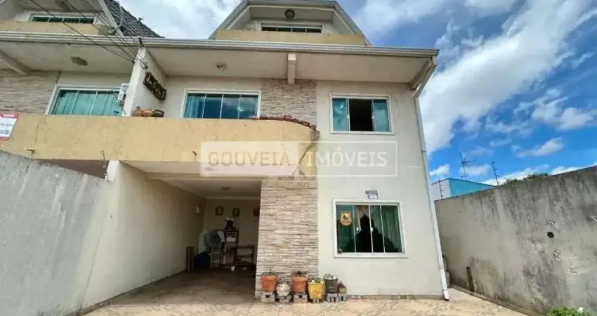Sobrado triplex com 4 dormitórios, 1 suíte, 152 m², à venda por r$ 750.000 - guaíra, curitiba (pr)