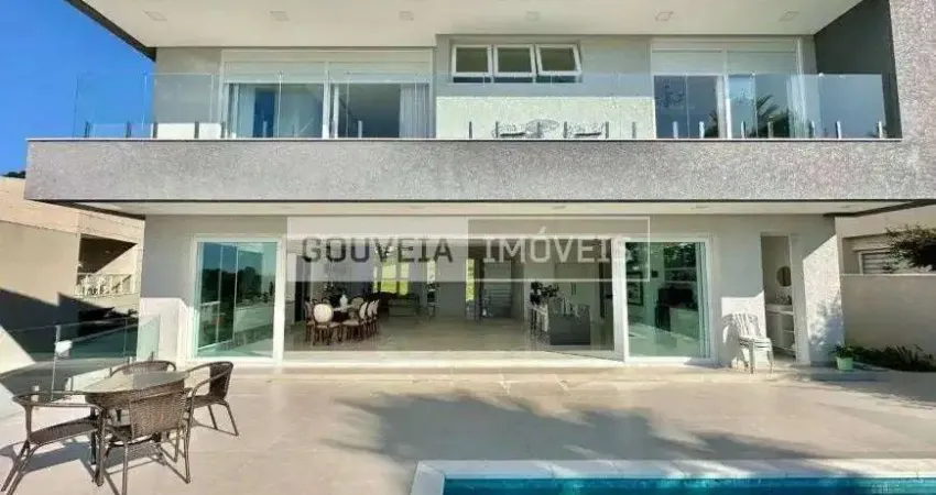 Casa triplex com 4 dormitórios, 4 suítes, 583 m², à venda por r$ 6.195.000 - alphaville graciosa, pinhais (pr)