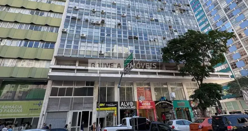 Sala comercial com 30 m², aluguel de r$ 700 + taxas - centro, curitiba (pr)