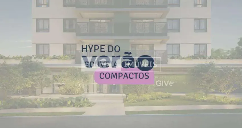 Give City Habitat - Studio com 1 dormitório, 27,4m², á partir de R$300.394 - Data de entrega 02/04/2029